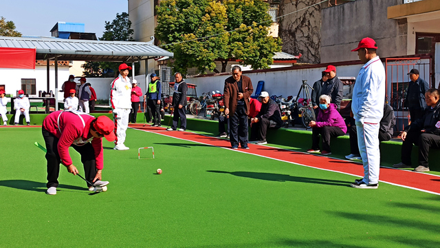 2023平頂山(shān)市(shì)老(lǎo)年(nián)人(rén)門(mén)球賽在寶豐縣開(kāi)賽