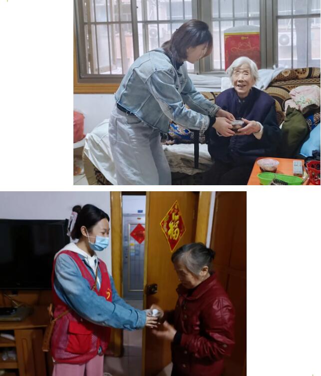 嶽塘嶺社區(qū)聯合廣電(diàn)好(hǎo)孝心開(kāi)展“春晖暖心—荠菜雞蛋傳真情”活動